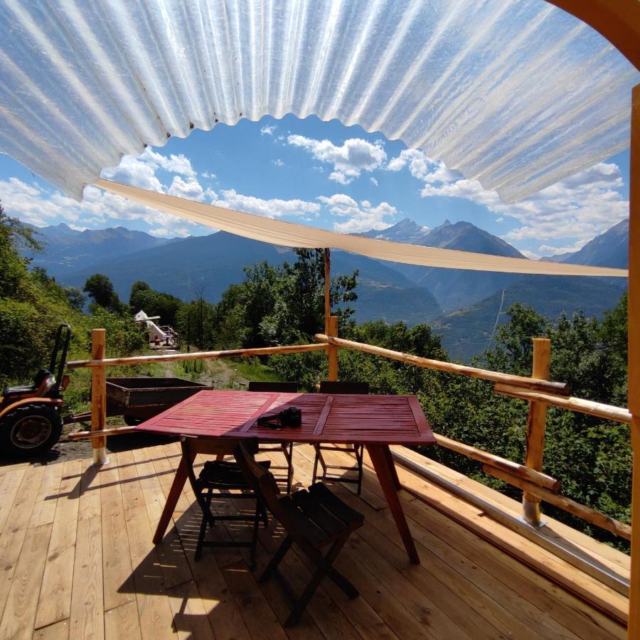 Hotel Glamping La Cascina D'Orleans Saint-Pierre Exterior foto
